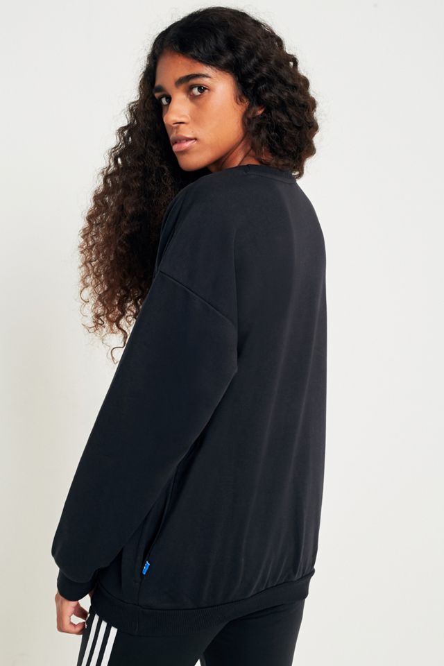 adidas Originals Trefoil Black Sweatshirt #4