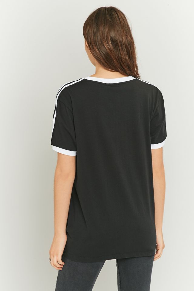 adidas Originals 3-Stripes Black T-shirt #3