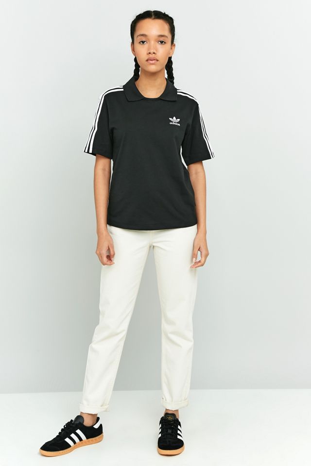 adidas Originals - Polo à 3 bandes noir #4