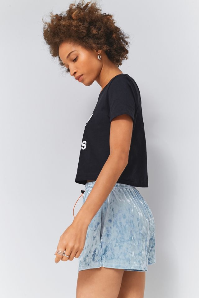 adidas Originals Trefoil Nero Cropped T-Shirt #2