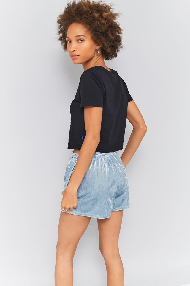 adidas Originals Trefoil Nero Cropped T-Shirt #3
