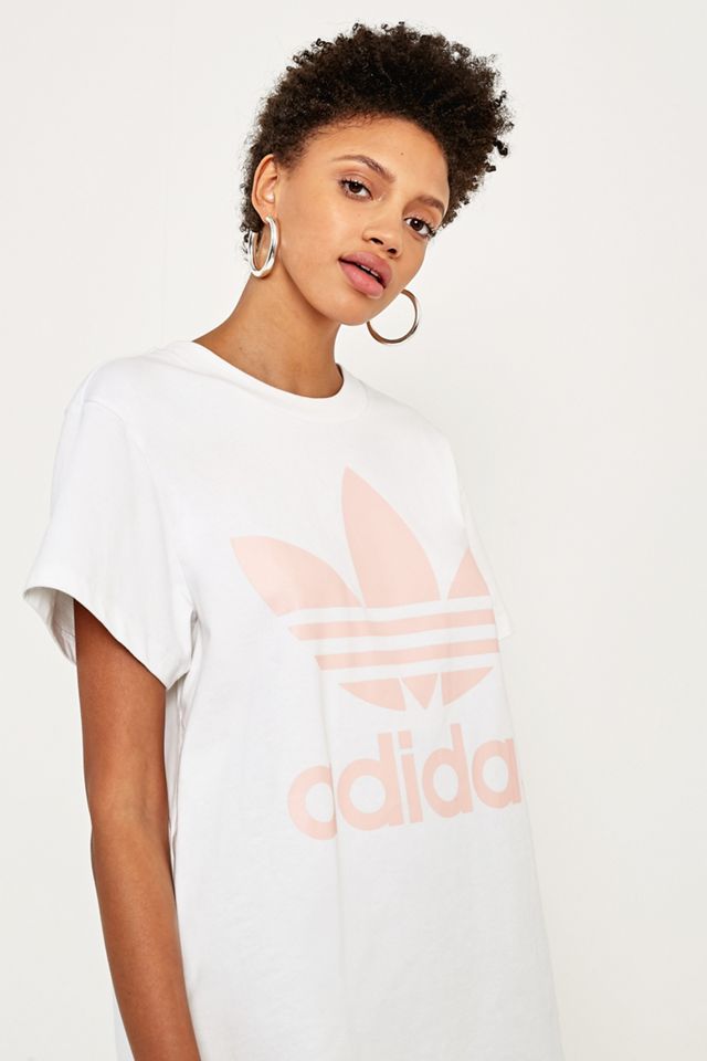 adidas Originals Big Pink Trefoil Logo T-Shirt #3