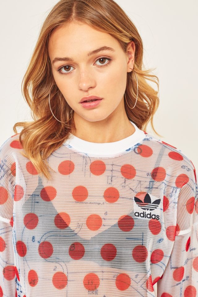 Adidas originals dots sweatshirt on sale