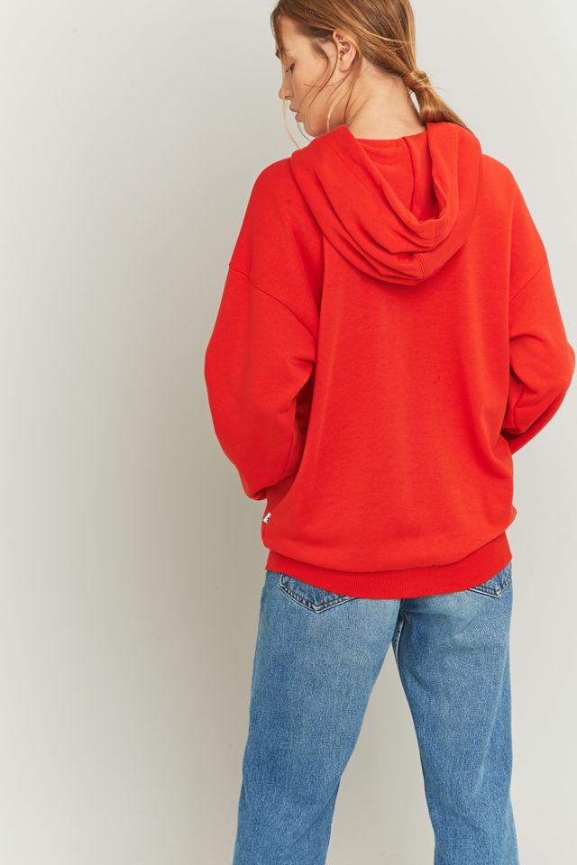 adidas Originals - Sweat à capuche rouge motif trèfle #2