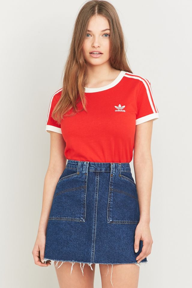 adidas Originals Sandra 1977 Red T-shirt #1