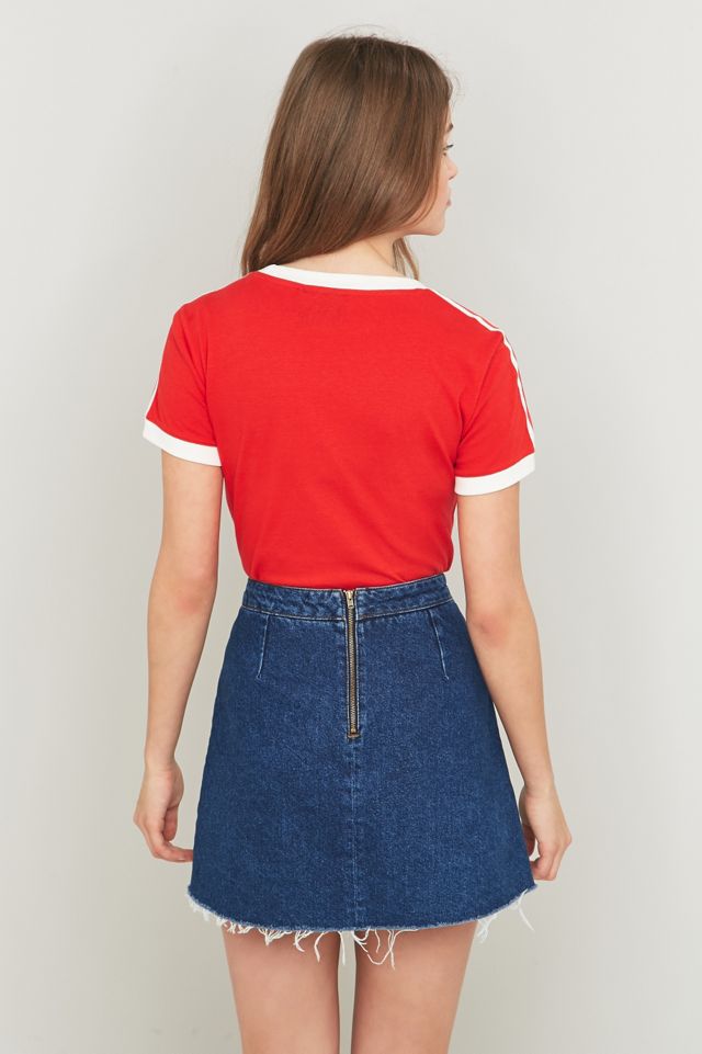 adidas Originals Sandra 1977 Red T-shirt #3