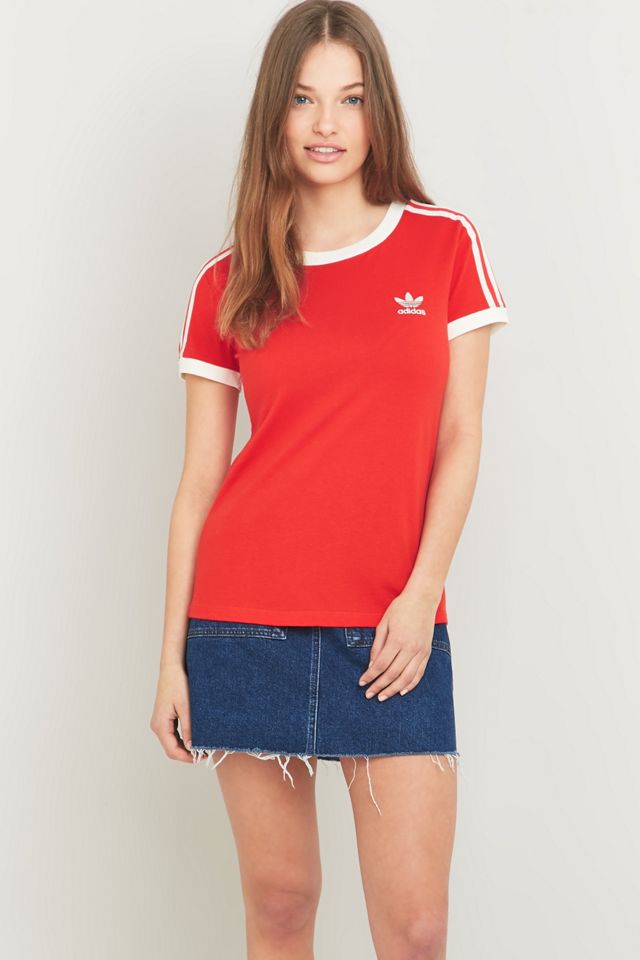 adidas Originals Sandra 1977 Red T-shirt #5