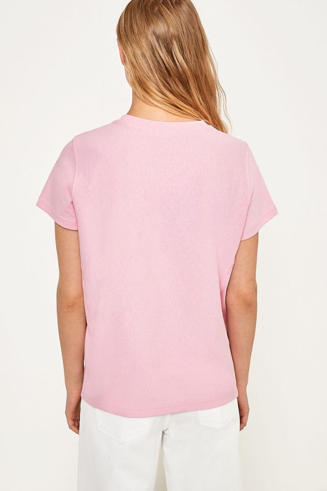 Champion Pink Script Logo T-Shirt #4