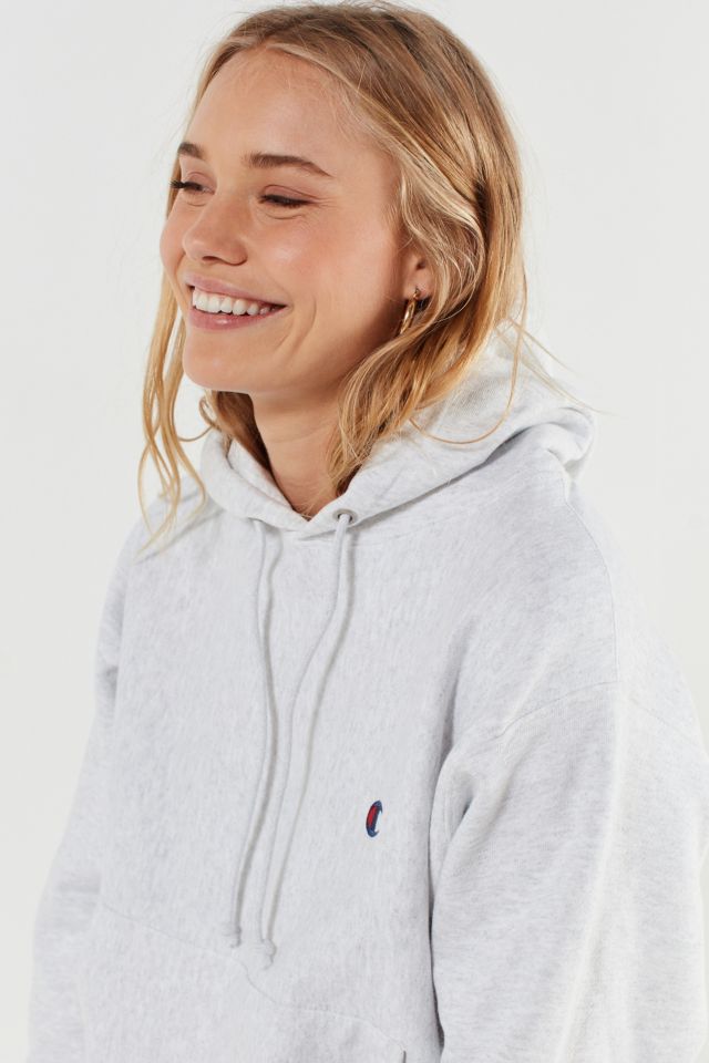 Champion white hoodie urban hot sale outfitters