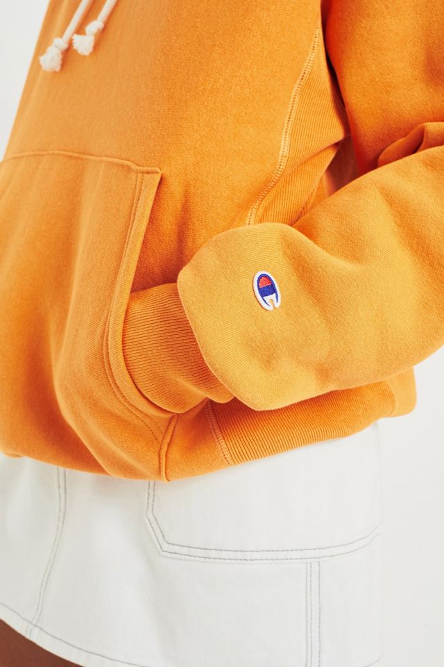 Champion & UO Orange Reverse Weave Hoodie #2