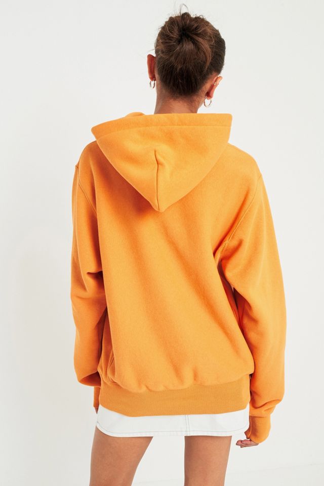 Champion & UO Orange Reverse Weave Hoodie #3