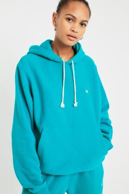 Turquoise champion hoodie outlet mens