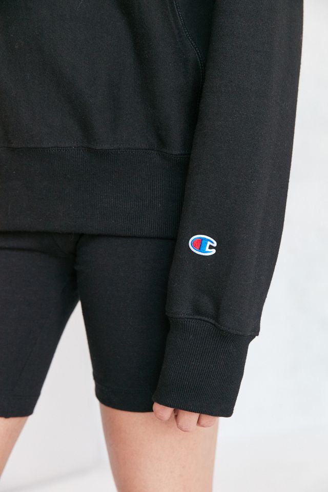 Champion Black Reverse Weave Pullover Sweatshirt #4