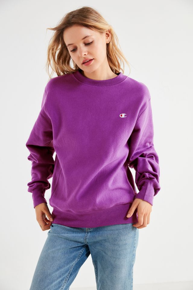 Champion reverse cheap weave purple