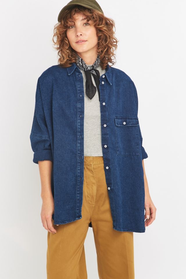 Navy Denim Shirt