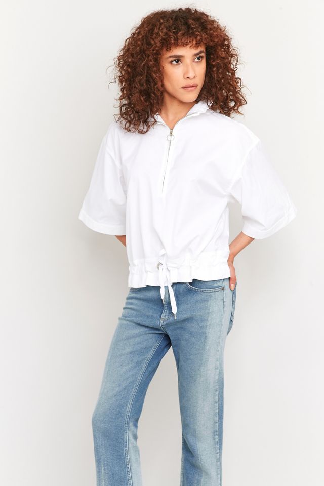 Rodebjer Fawcett Frill Collar White Jacket #5