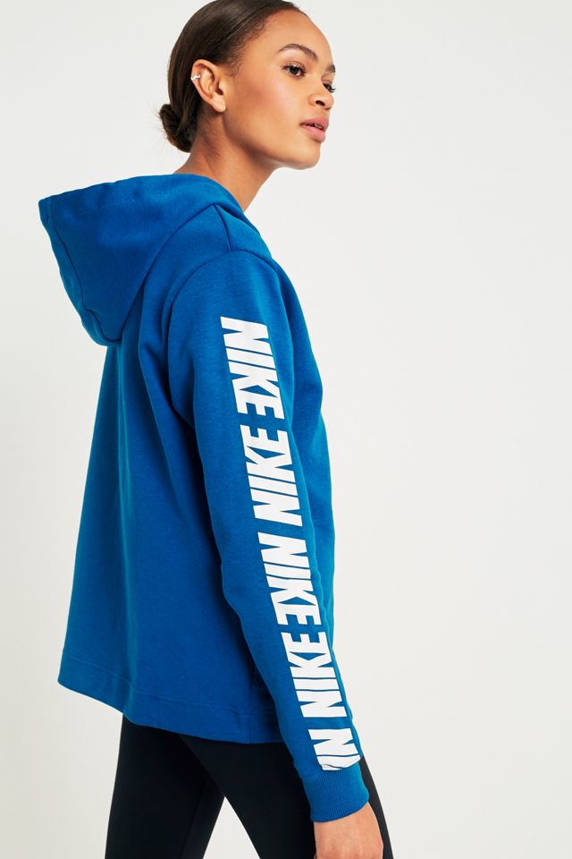 Nike Sportswear Advance 15 Blue Hoodie #1