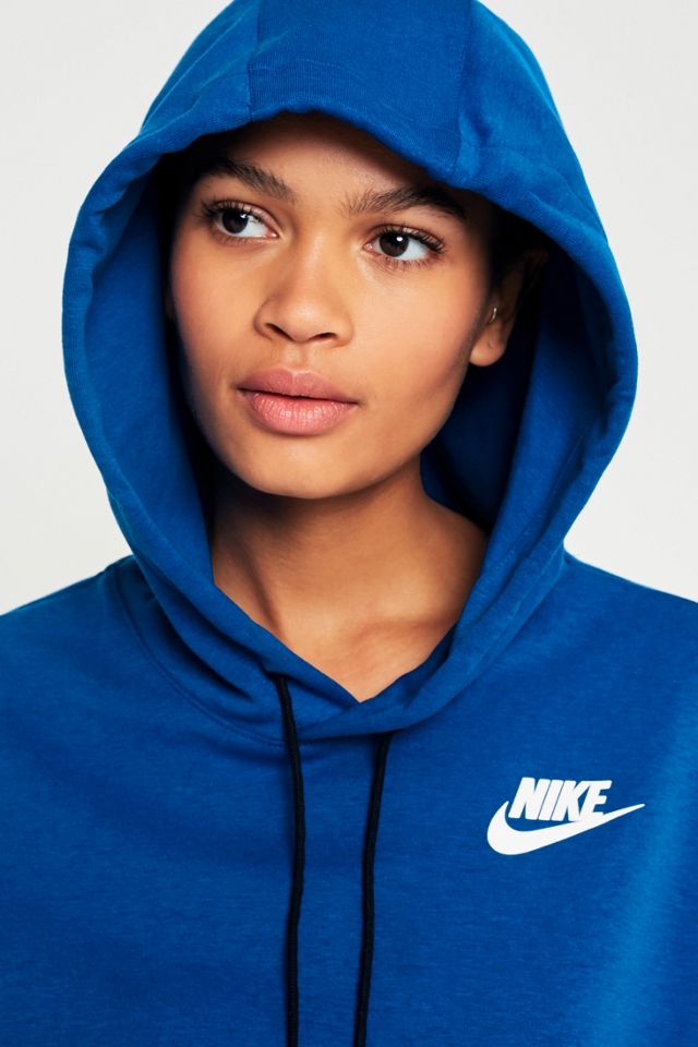 Nike Sportswear Advance 15 Blue Hoodie #4