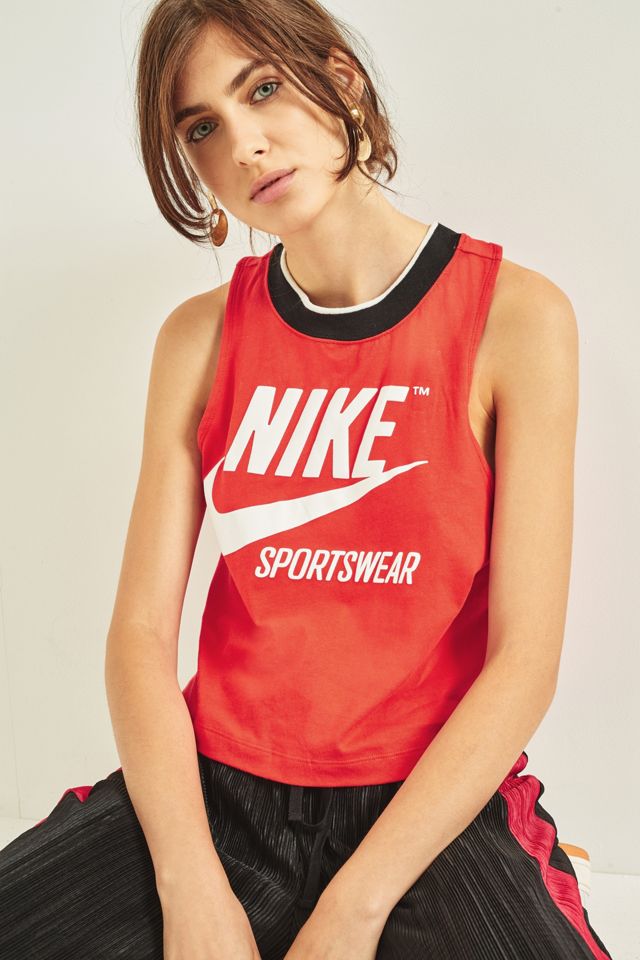 Nike Sportswear Canotta Rossa #1