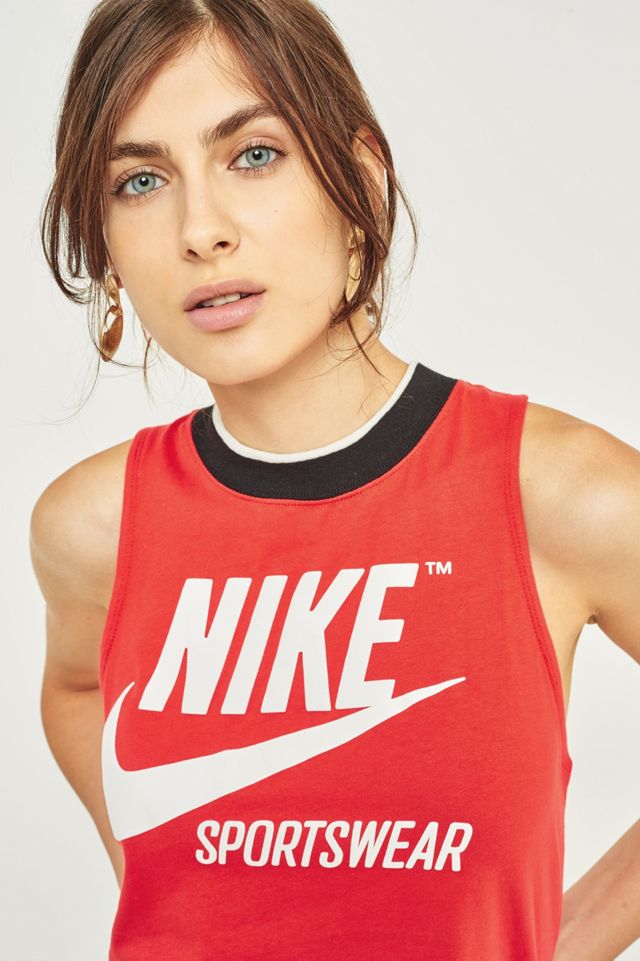 Nike Sportswear Canotta Rossa #5
