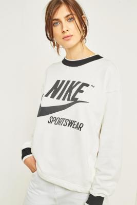 Nike Sportswear Ecru Sweatshirt | Urban Outfitters UK
