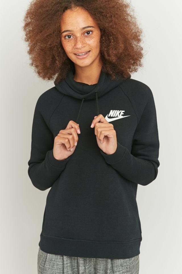 Black nike shop rally hoodie