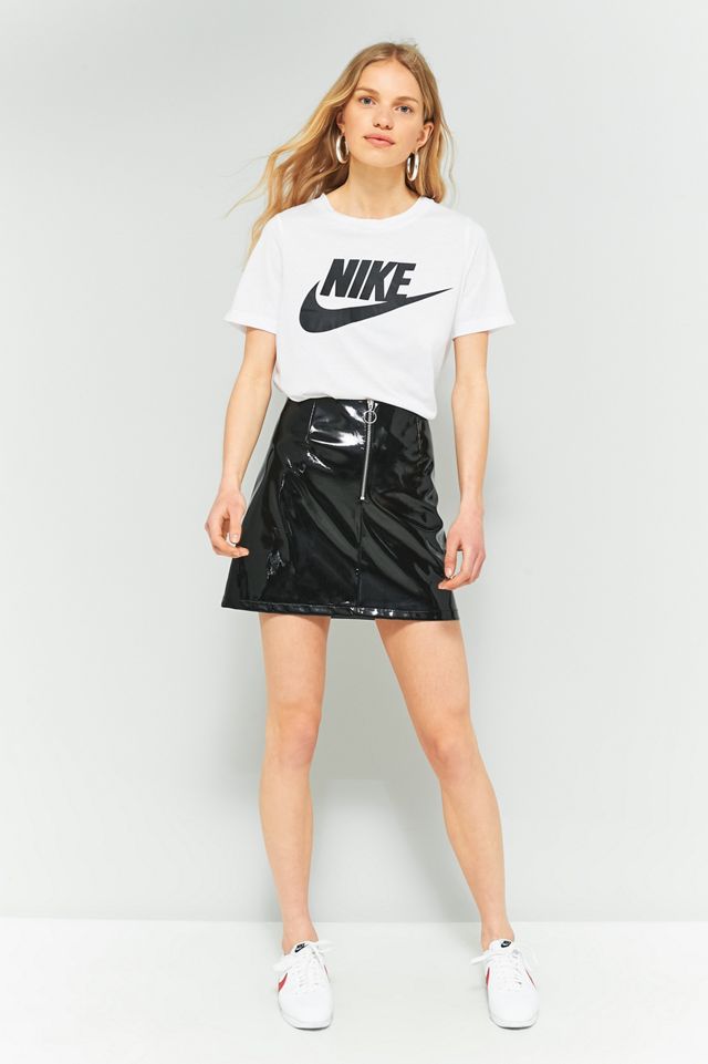 Nike Essential Swoosh White T-Shirt #4