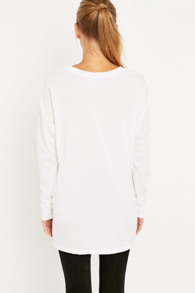 Nike Signal Long Sleeve White T-shirt #3