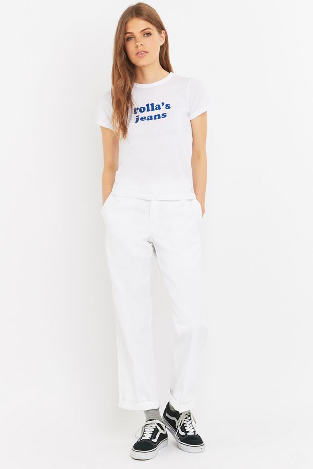 Rolla's Jeans - T-shirt blanc #4