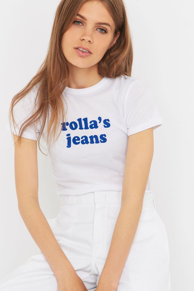 Rolla's Jeans - T-shirt blanc #5