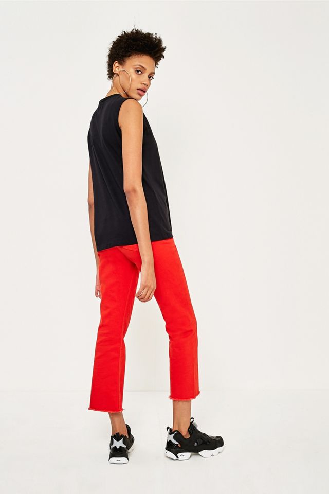 Stussy – Muskelshirt „Big Cities“ mit grobem Saum #3