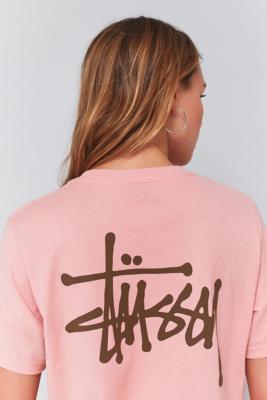 stussy t shirt rosa