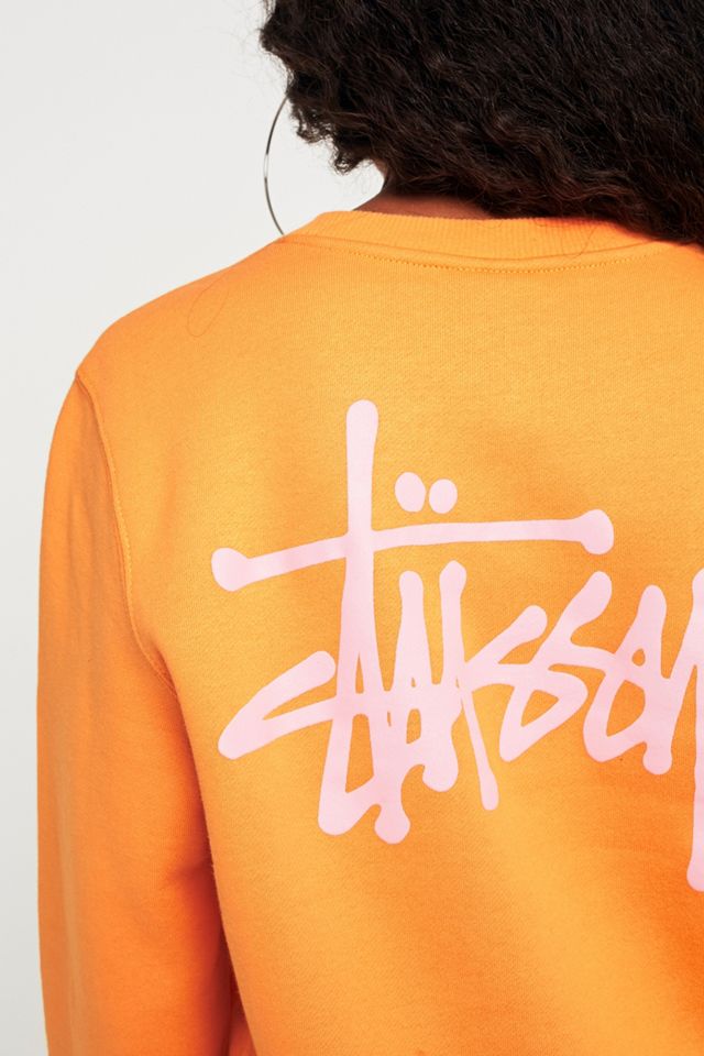 Stussy Basic Apricot Logo Sweatshirt #2