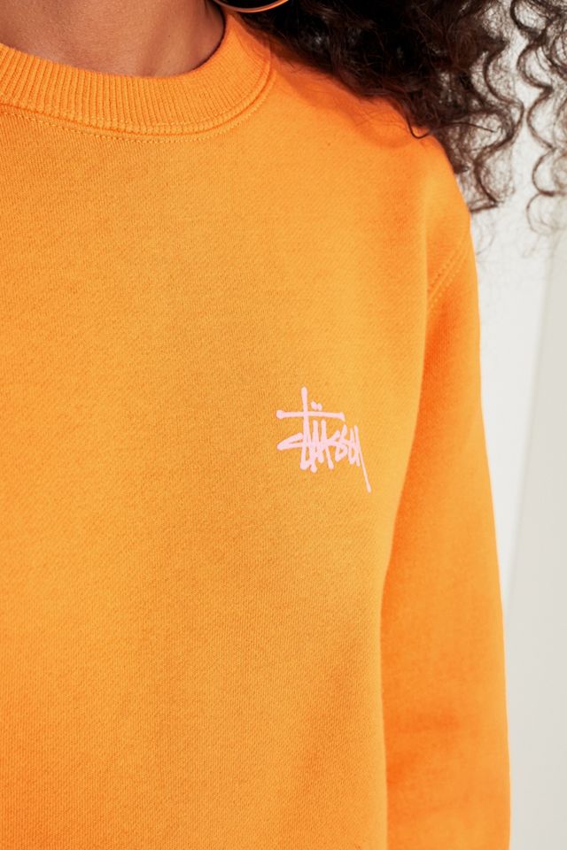 Stussy Basic Apricot Logo Sweatshirt #5