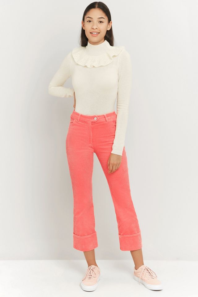 Manoush Ruffle Neck Cream Jumper #4