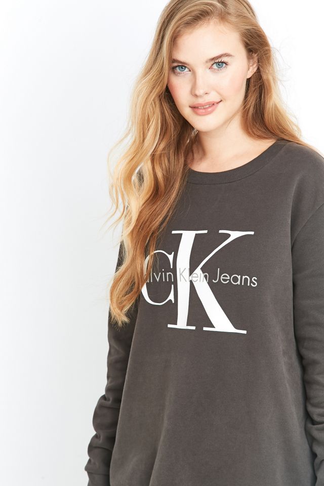 Calvin Klein Jeans Black Logo Sweatshirt #2