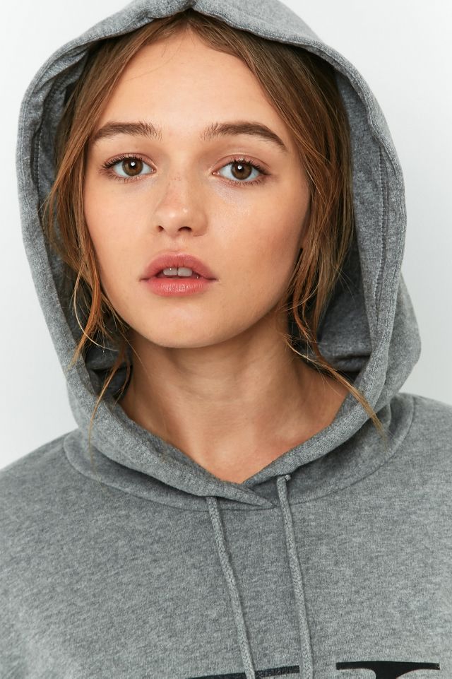 Calvin Klein Grey Logo Hoodie #4