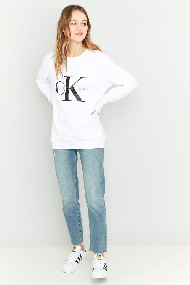 Calvin Klein True Icon Felpa Bianca #1