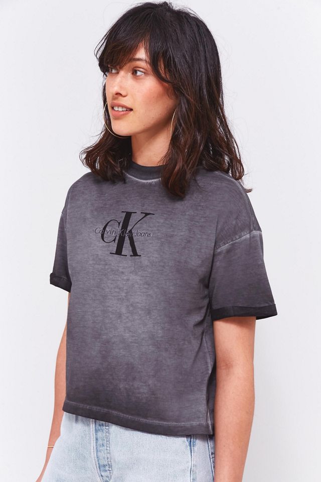 Calvin Klein Burn Out Logo T-Shirt #5