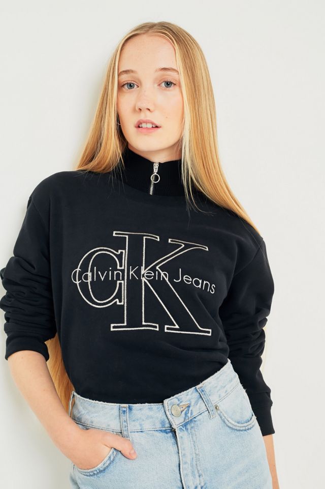 Calvin Klein Jeans Metallic Logo Sweatshirt #1