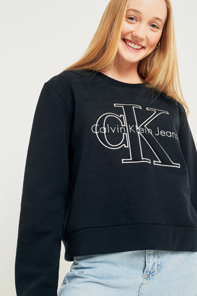 Calvin Klein Jeans Metallic Logo Sweatshirt #5