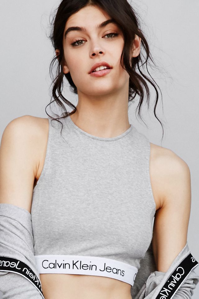 Calvin klein discount crop tank top