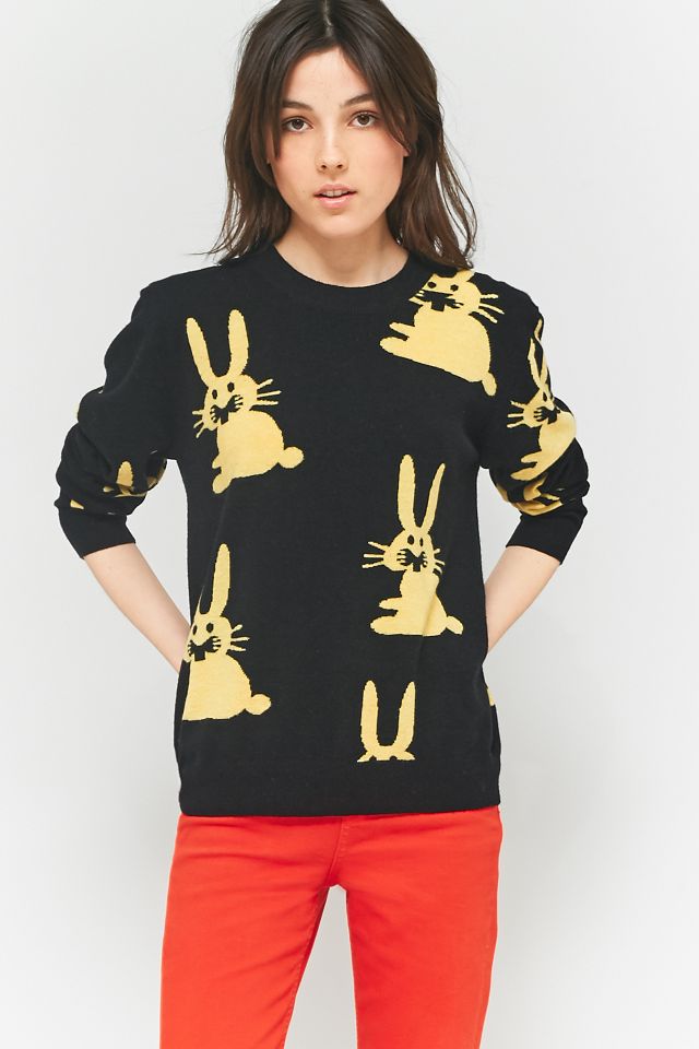 Peter Jensen Rabbit Jumper | Urban Outfitters UK