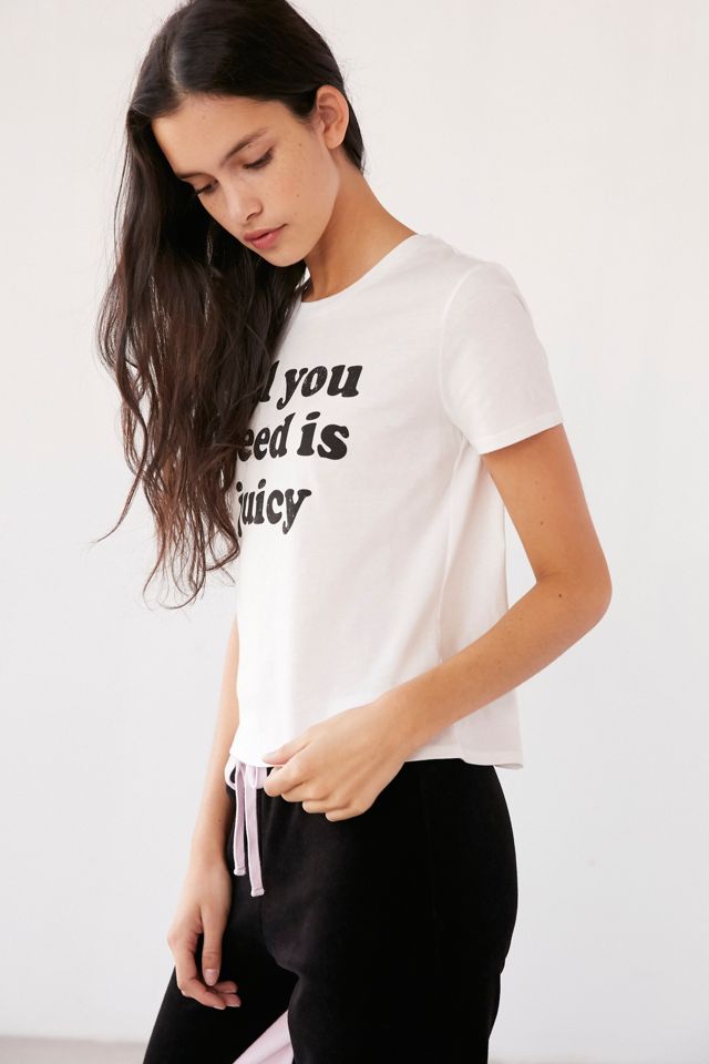 Juicy Couture For UO All You Need Cropped T-Shirt #4