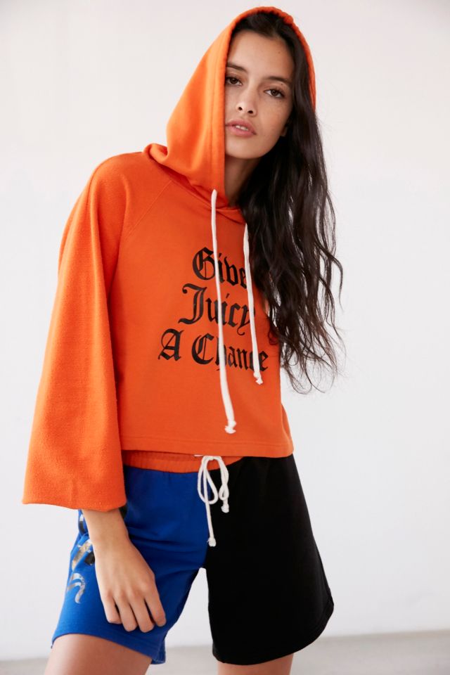 Juicy Couture For UO Cropped Hoodie | Urban Outfitters UK