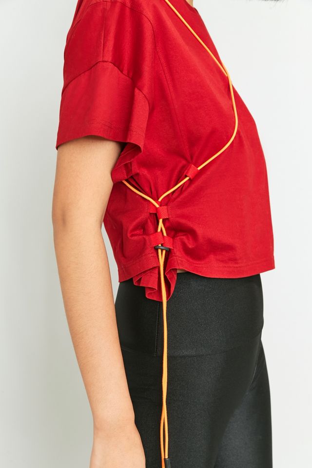 MARIOS – Crop Top mit Schnurdesign #2