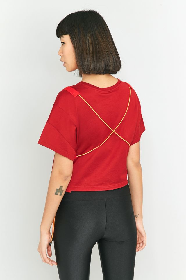 MARIOS – Crop Top mit Schnurdesign #3