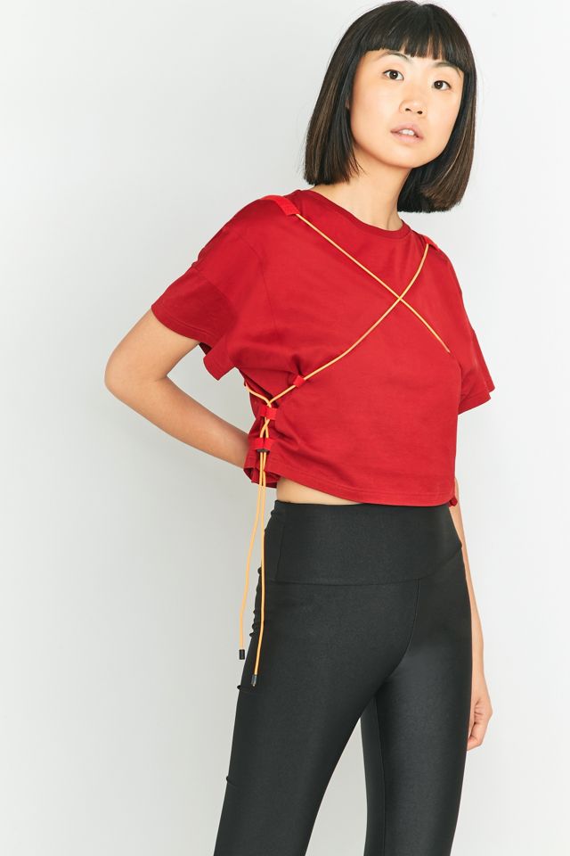 MARIOS – Crop Top mit Schnurdesign #4