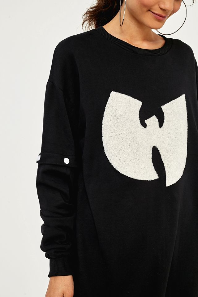 Gestuz Faith Wu-Tang Black Sweatshirt Dress #2