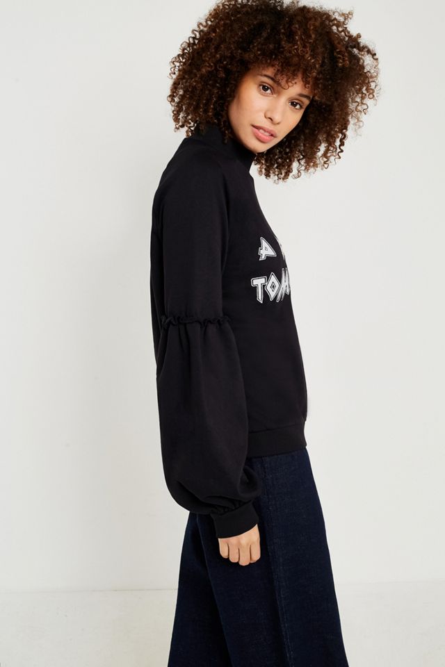 Gestuz Brooke A Better Tomorrow Black Sweatshirt #4